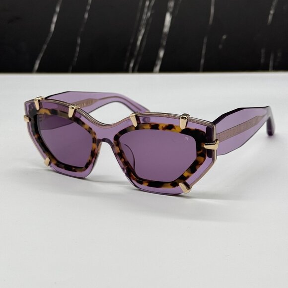 NEW SPP099V 06PF PHILIPP PLEIN SUPREME STAR WOMEN PHILIPP PLEIN SUNGLASSES - Picture 4 of 10